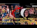 KATSEYE Reaction To Their Two GRAMMYS Nominations Katseye Fyp