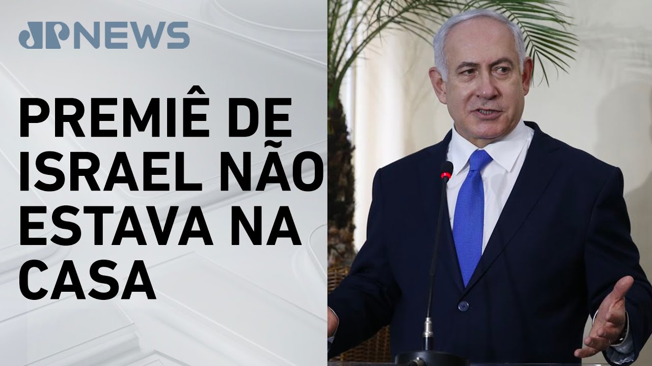 Drone é lançado em direção à residência de Netanyahu, segundo porta-voz do governo israelense