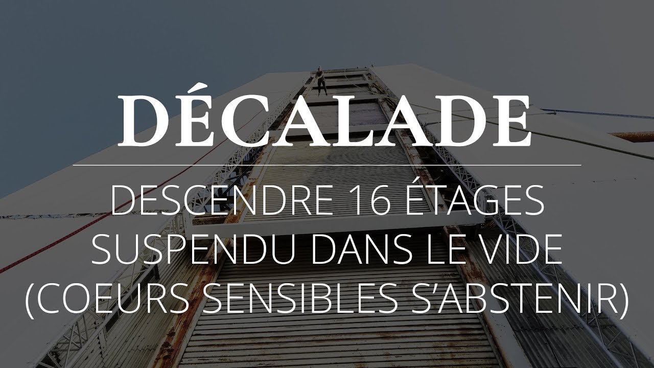 Tomber en bas d'un immeuble de 16 étages!?