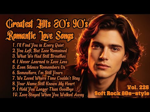 Greatest Hits Romantic Love Songs 💖 Love Songs 80's 90's - Soft Rock Ballads - Playlist Vol. 226