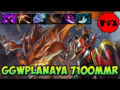 Dota 2 - GGwpLanaya 7150 MMR Plays Dragon Knight vol #1 - Ranked Match