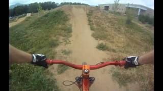 preview picture of video 'Valmont Bike Park- Cody on XL Slopestyle June 2012.  GoPro Hero HD'