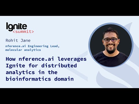 How nference.ai leverages Ignite for distributed analytics in the bioinformatics domain