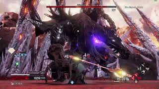 CODE VEIN - Hellfire Knight challenge with halberd + EOS + Io gift build