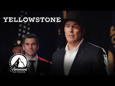 John's First Speech as Governor | Yellowstone | Paramount Network