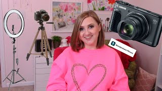 How to Start a YouTube Channel - Camera, Lighting, Editing Software - PS you CAN do it cheap!!!!