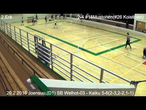 Kooste 20.2.2016 Joensuu,(D1) SB Welhot-03 - Kaiku 5-6(2-3,2-2,1-1)