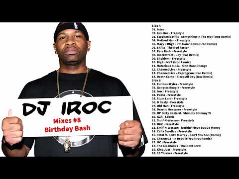DJ Iroc - Mixes 8 - Birthday Bash (Mixtape Cassette)