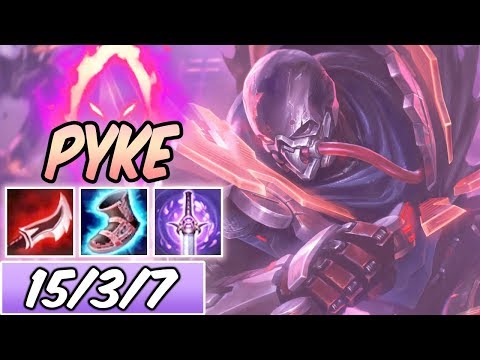 PYKE MID FULL LETHALITY DARK HARVEST 40% CDR PROJECT | New Build & Runes | League of Legends