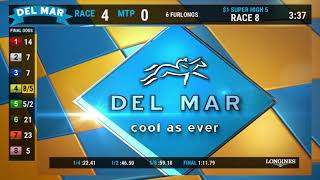 Lovely Raquel Wins Race 4 at Del Mar 8/02/18