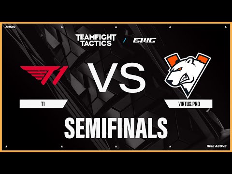 T1 vs Virtus.pro | Teamfight Tactics at EWC 25 - Day 5 - Semifinals