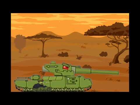 walking 10 kilometers a monster found - cartoon about tanks