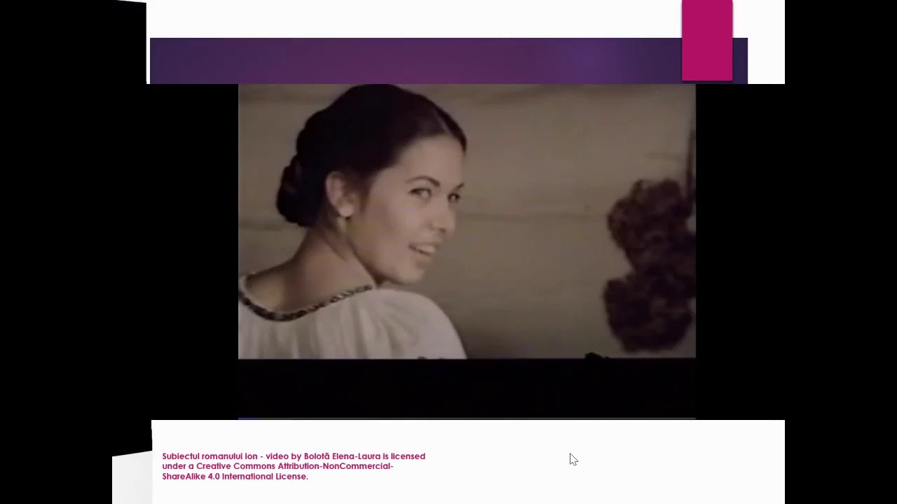 Liviu Rebreanu, Ion - rezumatul video (cu imagini sugestive)