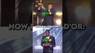 Now vs Then Ballon d'Or Winners😮‍💨🐐