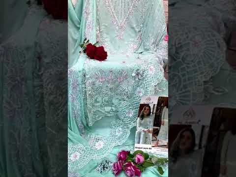 Al Amra ZF Anaya Lawn 68 Cambric Cotton Wholesale Pakistani Salwar Suit – product video thumbnail