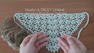 The Crochet Bandana You've NEVER Seen Before! #trendyfashion