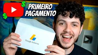 MEU PRIMEIRO PAGAMENTO DO YOUTUBE: Vale a pena? (Antes e Depois)
