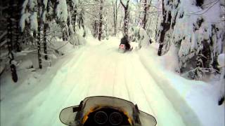 preview picture of video '2006 Ski Doo MXZ trail riding'