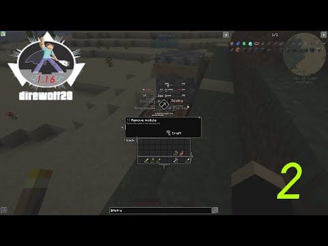 Direwolf20 Modpack 1.16 - Ep.2 - Tetra.... Better then Tinkers? YES!