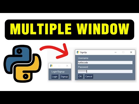 Multiple Windows With Python Pysimplegui Tutorial 5