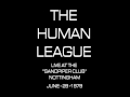 Blind Youth The Human League Live 1979