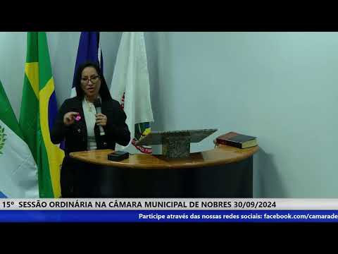 15º Sessão Ordinária 30/09/2024