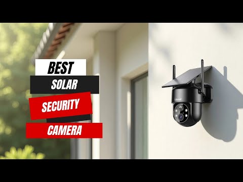 LITYMOL 2K 2.4g WiFi Security Cameras Wireless Outdoor, 360° View Solar Cameras for Home Security, Color Night Vision, Motion Detection, 2-Way Audio, Spotlight Siren Alarm, SD/Cloud Storage video review thumbnail