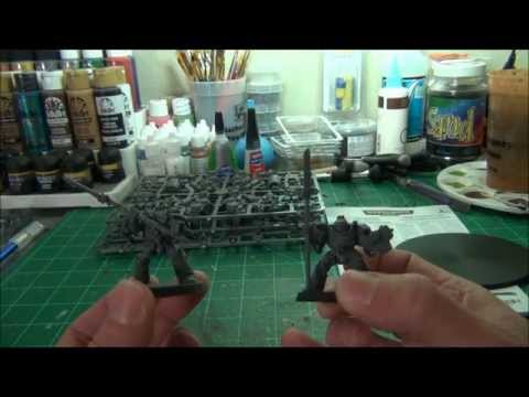 Introduction to Warhammer 40K part 5-What's in the box and preparing your models