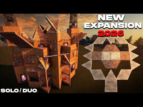 NEW 2x1 Expansion / Solo - Duo / Rust Base Design 2026