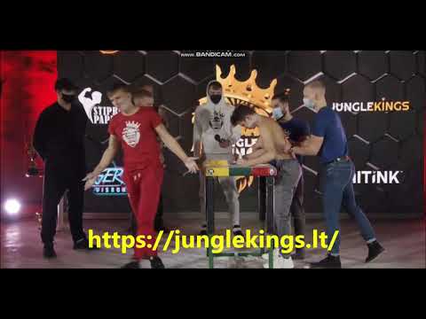 Jungle King "Slap" turnyras. Airidas Vs Aleksandras
