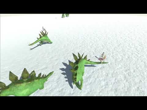 5 Stegosaurus vs 5x all units - Animal Revolt Battle Simulator