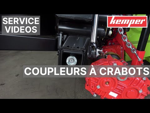 Maintenance des coupleurs à crabots de l'arbre hexagonal