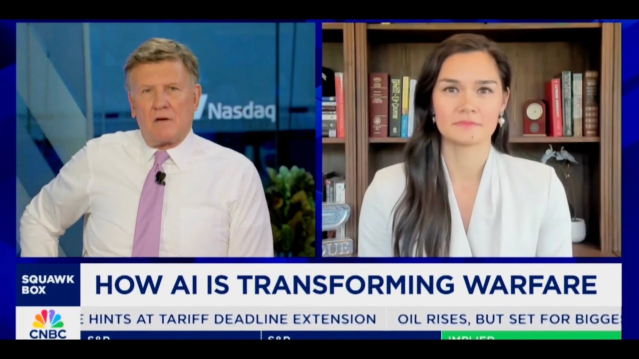 Michelle Giuda on AI government oversight - CNBC Squawk Box, May 6 2026