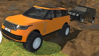 Range rover rescue g wagon || car game || mobile games || rescue gaming 