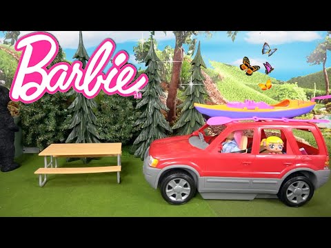 Baby Goldie & Barbie Outdoor Camping - Holiday Adventures