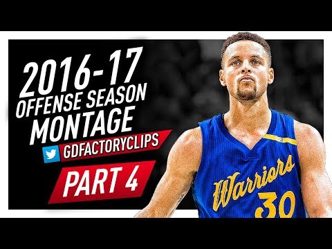 Stephen Curry Offense Highlights Montage 2016/2017 (Part 4) - EPIC THREES, CRAZY HANDLES!