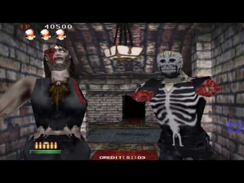 HELL NIGHT m2 KONAMI MAME 214- SNAKE BOSS ROUTE c 1080p 5fps UK ARCADES GAMEPLAY