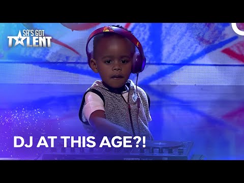 The Youngest DJ to Ever Light Up This Stage | South Africa's Got Talent