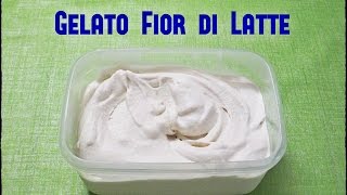 Gelato Fior di Latte  -con Gelatiera-