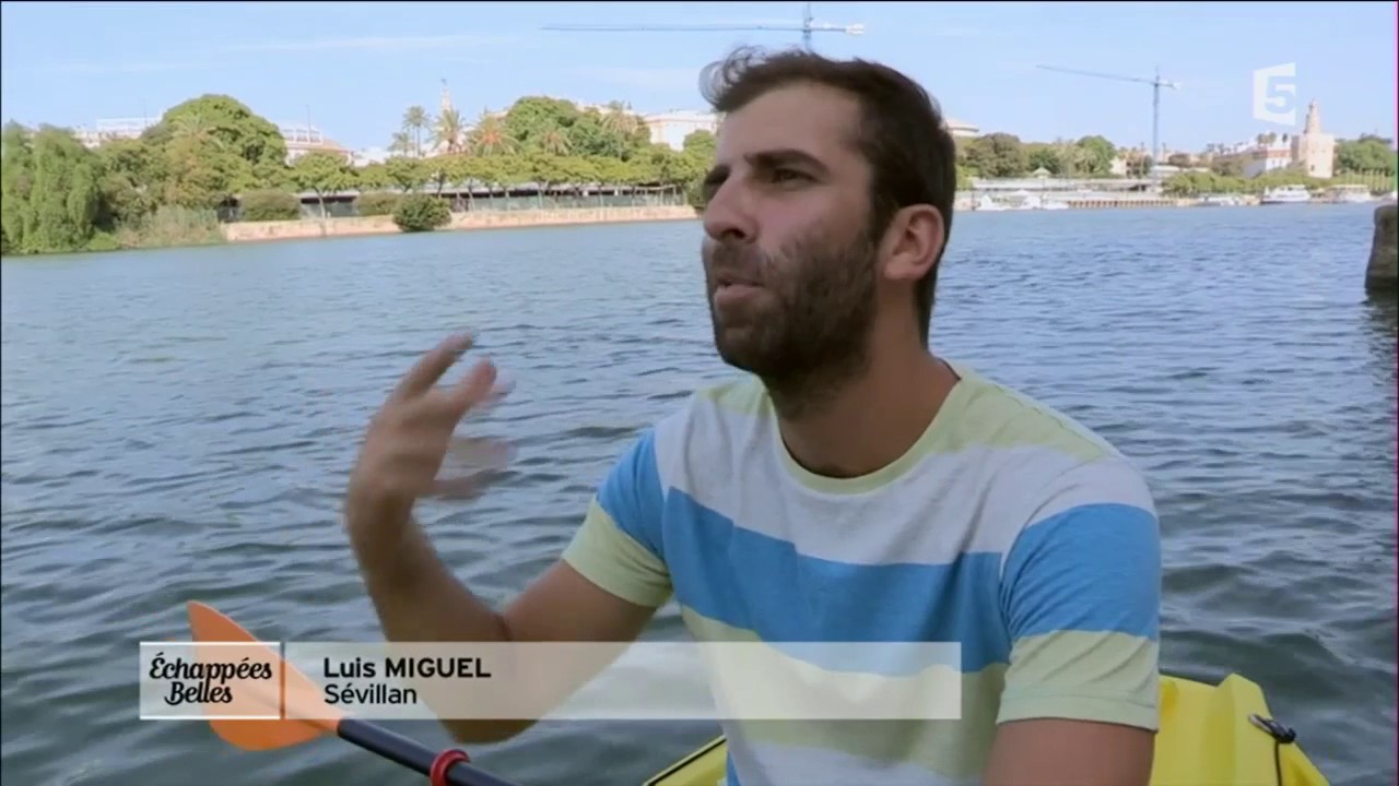 Emission télé "échappées belles" spécial Séville & Grenade