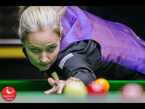 เจอแบบนี้ไหวไหม ผู้หญิงแทงซะ 92 แต้ม   Reanne Evans Make Hi-Break 92