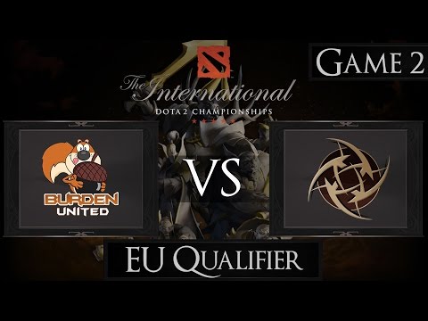 Dota 2 The International 2015 Burden United vs NiP