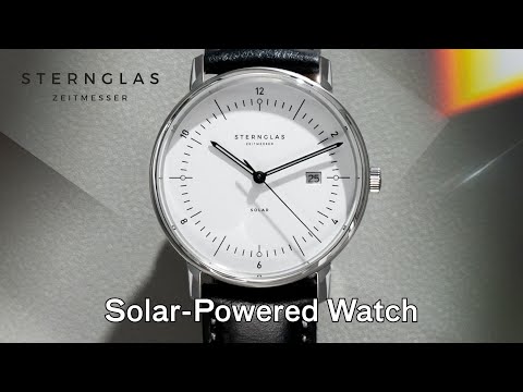 Naos Solar – STERNGLAS’ First Solar-Powered Watch