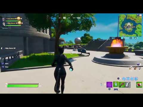 Playing fortnite with evie role play (lynx meets midas) part 1