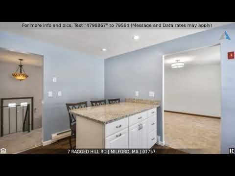 Priced at $429,900 - 7 Ragged Hill Rd, Milford, MA 01757