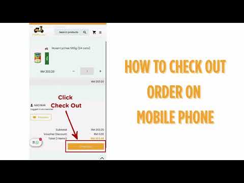 Food Service Malaysia Tutorial 3/3 - Ordering and Checking Out