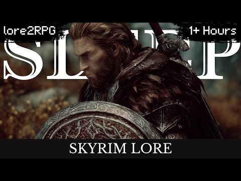 Skyrim Lore To Sleep To | The Complete Story of Ulfric Stormcloak