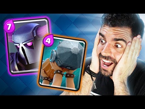 TESTEI O MAIS NOVO DECK DE ARIETE DE BATALHA COM PEKKA NO CLASH ROYALE!
