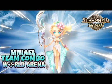 Mihael Team Combo in World Arena - Summoners War