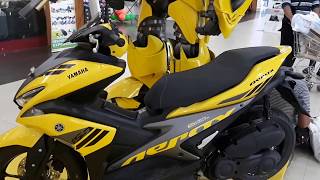 Video Yamaha AEROX 155  NVX 155 bobber modified